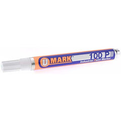 Value Collection - Markers & Paintsticks Type: Paint Marker Color: White - Americas Industrial Supply