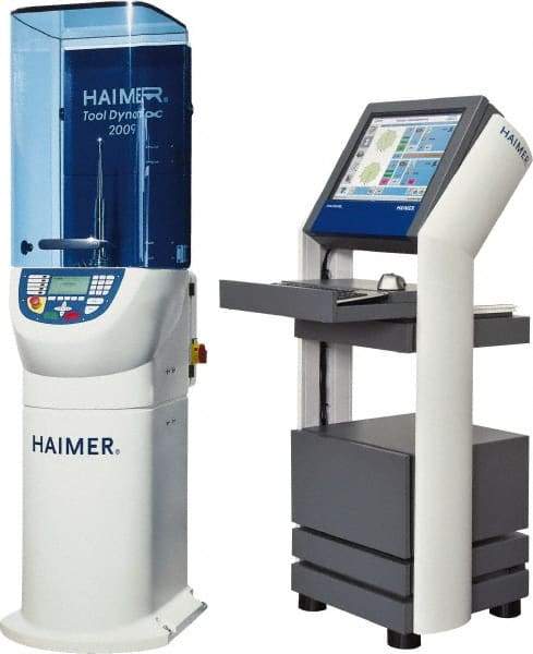 HAIMER - 43" Long x 32" Wide x 32" High, 32" Diam Capacity, 120V Power Source, Balancing Machine - 30" Height Measuring Capacity, HSK, SK, BT, CAT, BBT, Capto, KM - Americas Industrial Supply