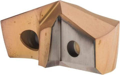 Allied Machine and Engineering - 1" Diam, Seat Code 24, 140° Included Angle Spade Drill Insert - AM300 Coated, Carbide, Grade K20, Series GEN3SYS XT - Americas Industrial Supply