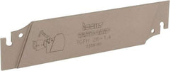 Iscar - 1.0236" Blade Height, 0.041" Blade Width, 4.331" OAL, Neutral Cut, Single End Indexable Cut-Off Blade - TGFH Blade, Tang-Grip Series - Americas Industrial Supply