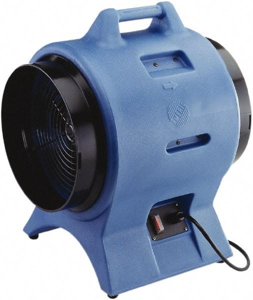 Schaefer Ventilation Equipment - 12" Inlet, Electric AC Ventilation Fan - 1 hp, 2,492 CFM, 220 Max Voltage Rating - Americas Industrial Supply