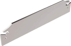 Seco - 0.843" Blade Height, 3/32" Blade Width, 4.72" OAL, Neutral Cut, Double End Indexable Cut-Off Blade - 150.10A Blade, 150.10 Series - Americas Industrial Supply