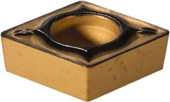 Sumitomo - CCMT21.51 ESU Grade AC700G Carbide Turning Insert - Al2O3 Finish, 80° Diamond, 1/4" Inscr Circle, 3/32" Thick, 1/64" Corner Radius - Americas Industrial Supply