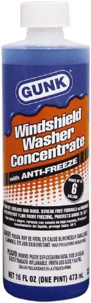 Gunk - Windshield Washer Fluid - 16 oz Bottle - Americas Industrial Supply