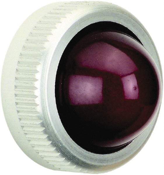 Schneider Electric - Round Pilot and Indicator Light Lens - Red - Americas Industrial Supply