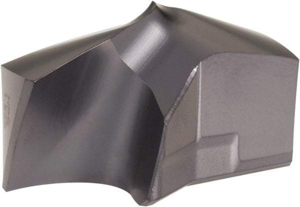 Kennametal - Series KSEM Plus, 1-1/2" Diam Grade KCPM45 140° Replaceable Drill Tip - Carbide, TiAlN Finish, 10 Seat Size - Americas Industrial Supply