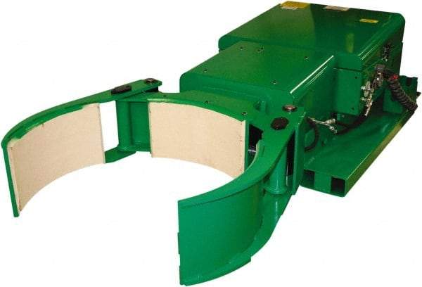 Valley Craft - 2,000 Lb Load Capacity, 30, 55 & 85 Gal Forklift Drum Rotator - Steel Wheels - Americas Industrial Supply