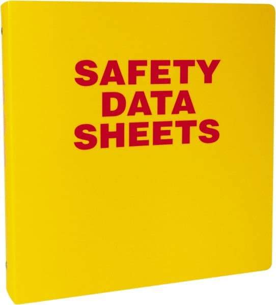 NMC - 11" Wide x 11-1/2" High, Ring Binder - 3 Rings, English - Americas Industrial Supply