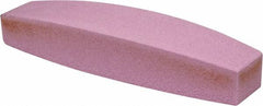 Grier Abrasives - 100 Grit Aluminum Oxide Boat (Shape) Polishing Stone - Americas Industrial Supply
