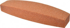 Grier Abrasives - 60 Grit Aluminum Oxide Boat (Shape) Polishing Stone - Americas Industrial Supply