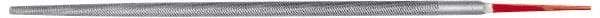 Simonds File - 10" Long, Second Cut, Round American-Pattern File - Double Cut, Tang - Americas Industrial Supply