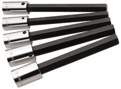 SK - 5 Piece 1/2" Drive Inch Hex Bit Socket Set - 5/16 to 5/8" Hex - Americas Industrial Supply