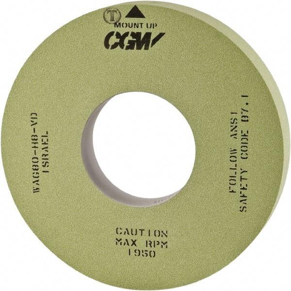 Camel Grinding Wheels - 24" Diam x 12" Hole x 3" Wide Centerless & Cylindrical Grinding Wheel - 80 Grit, Aluminum Oxide, Type 1, Vitrified Bond, No Recess - Americas Industrial Supply