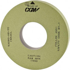 Camel Grinding Wheels - 20" Diam x 8" Hole x 3" Wide Centerless & Cylindrical Grinding Wheel - 80 Grit, Aluminum Oxide, Type 1, Vitrified Bond, No Recess - Americas Industrial Supply