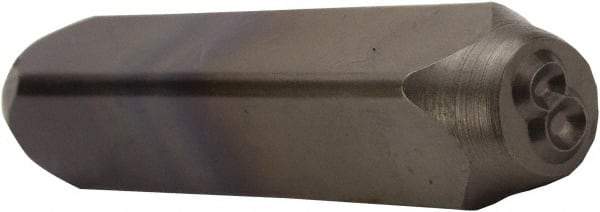 C.H. Hanson - 5/8" Character Size, 8 Character, Heavy Duty Individual Steel Stamp - Americas Industrial Supply