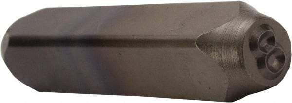 C.H. Hanson - 5/32" Character Size, 8 Character, Heavy Duty Individual Steel Stamp - Americas Industrial Supply