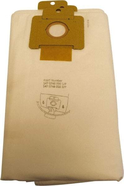 Nilfisk - Fleece Vacuum Bag - For Nilfisk Eliminator II - Americas Industrial Supply