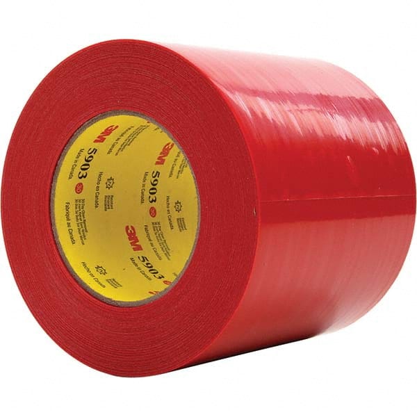 3M - 60 Yd x 5" x 7.5 mil Red Polyethylene Cloth Duct Tape - Americas Industrial Supply