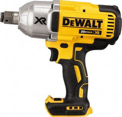 DeWALT - 3/4" Drive 20 Volt Mid-Handle Cordless Impact Wrench & Ratchet - 400/900/1,200 RPM, 0 to 2,400 BPM, 700 Ft/Lb Torque, Lithium-Ion Batteries Not Included - Americas Industrial Supply