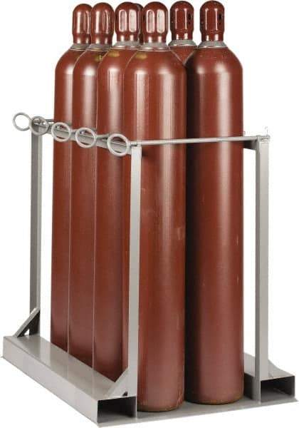 Little Giant - 8 Cylinder, Cylinder Pallet - 33" Wide x 41" High x 47" Deep - Americas Industrial Supply