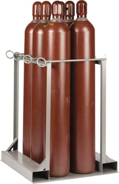 Little Giant - 6 Cylinder, Cylinder Pallet - 33" Wide x 41" High x 36" Deep - Americas Industrial Supply