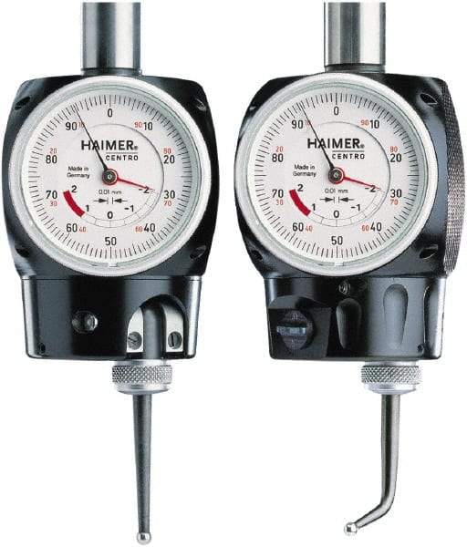 HAIMER - Positioning Indicators Type: Dial Positioning Indicator Point Diameter (mm): 5.00 - Americas Industrial Supply