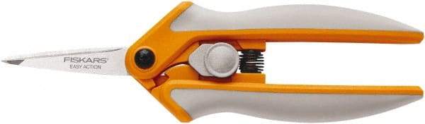 Fiskars - 3" LOC, 8-5/8" OAL Shears - Plastic Straight Handle, For General Purpose Use - Americas Industrial Supply