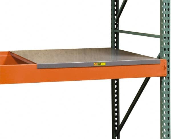 Little Giant - 58" Wide, 2 High, Open Shelving Accessory/Component - 48" Long, Use with Pallet Racks - Americas Industrial Supply
