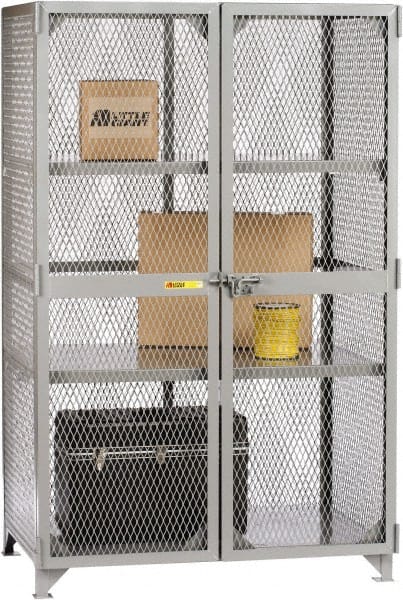 Little Giant - 2 Door, 2 Tier, Steel Locker - Americas Industrial Supply