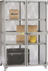 Little Giant - 2 Door, 2 Tier, Steel Locker - Americas Industrial Supply