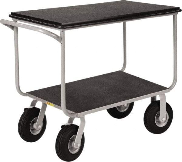 Little Giant - 1,000 Lb Capacity, 22" Wide x 39" Long x 35" High Instrument Cart - 2 Shelf, Steel - Americas Industrial Supply