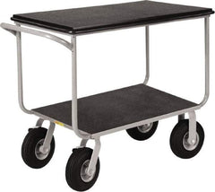 Little Giant - 1,000 Lb Capacity, 22" Wide x 39" Long x 35" High Instrument Cart - 2 Shelf, Steel - Americas Industrial Supply