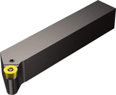 Sandvik Coromant - PRGC, Left Hand Cut, 32mm Shank Height x 32mm Shank Width, Neutral Rake Indexable Turning Toolholder - 170mm OAL, RCMX 20 06 00 Insert Compatibility, Series T-Max P - Americas Industrial Supply