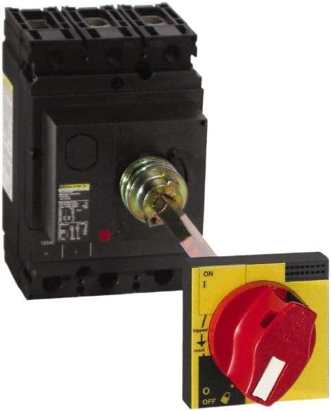 Square D - Circuit Breaker Rotary Handle - Use with Circuit Breaker - Americas Industrial Supply