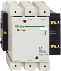 Schneider Electric - 3 Pole, 110 Coil VAC, 250 Amp at 440 VAC, Nonreversible IEC Contactor - Bureau Veritas, CCC, CSA, DNV, EN/IEC 60947-1, EN/IEC 60947-4-1, GL, JEM 1038, LROS, RINA, RMRoS, RoHS Compliant, UL Listed - Americas Industrial Supply