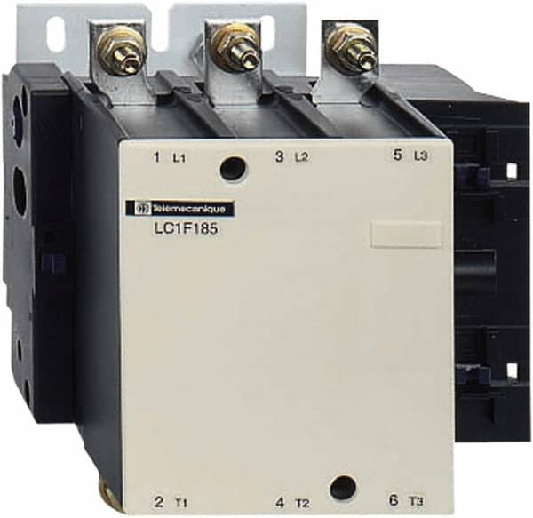 Schneider Electric - 3 Pole, 220 Coil VAC, 275 Amp at 440 VAC, Nonreversible IEC Contactor - Bureau Veritas, CCC, CSA, DNV, EN/IEC 60947-1, EN/IEC 60947-4-1, GL, JEM 1038, LROS, RINA, RMRoS, RoHS Compliant, UL Listed - Americas Industrial Supply