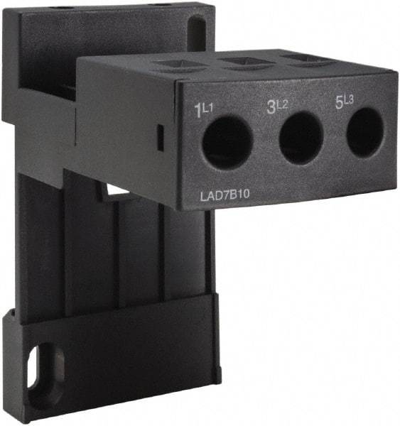 Schneider Electric - 38 Amp Circuit Breaker Terminal Block - Use with TeSys, TeSys D - Americas Industrial Supply