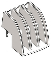 Schneider Electric - Starter Phase Barrier - For Use with LU2B12, LU2B120, LU2B32, LU2B320, LUALB1, LUB, TeSys U - Americas Industrial Supply