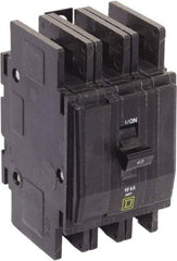 Square D - 40 Amp, 240 VAC, 3 Pole, Panel Mount Miniature Circuit Breaker - Americas Industrial Supply