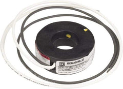 Square D - 200 Amp AC Input, 5 Amp AC Output, Panel Meter Current Transformer - Flying Lead Terminal, For Use with AC Ammeter - Americas Industrial Supply