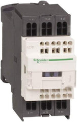 Schneider Electric - 3 Pole, 24 Coil VAC at 50/60 Hz, 12 Amp at 440 VAC and 16 Amp at 440 VAC, Nonreversible IEC Contactor - 1 Phase hp: 1 at 115 VAC, 2 at 230/240 VAC, 3 Phase hp: 10 at 575/600 VAC, 3 at 200/208 VAC, 3 at 230/240 VAC, 7.5 at 460/480 VAC - Americas Industrial Supply