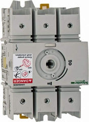 Schneider Electric - 600VAC at 50/60 Hz, 3 Pole, Nonfused Cam & Disconnect Switch - 3.13 Inch Wide x x 4.92 Inch High x x 2.52 Inch Deep - Americas Industrial Supply