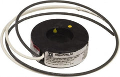 Square D - 150 Amp AC Input, 5 Amp AC Output, Panel Meter Current Transformer - Flying Lead Terminal, For Use with AC Ammeter - Americas Industrial Supply
