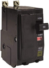 Square D - 25 Amp, 240 VAC, 2 Pole, Bolt On Miniature Circuit Breaker - 14-8 AWG - Americas Industrial Supply