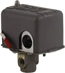 Square D - 1 and 3R NEMA Rated, 70 to 150 psi, Electromechanical Pressure and Level Switch - Fixed Pressure, 575 VAC, L1-T1, L2-T2 Terminal, For Use with Square D Pumptrol - Americas Industrial Supply