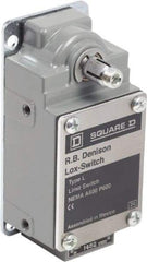 Square D - DPST, 2NO, 600 Volt Screw Terminal, Rotary Spring Return Actuator, General Purpose Limit Switch - 1, 2, 4, 12, 13 NEMA Rating, IP67 IPR Rating - Americas Industrial Supply