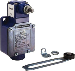 Telemecanique Sensors - SPDT, NC/NO, 300 VAC, 300 VDC, Screw Terminal, Roller Lever Actuator, General Purpose Limit Switch - 1, 2, 3, 4, 12 NEMA Rating, IP66 IPR Rating, Reversible Mount - Americas Industrial Supply