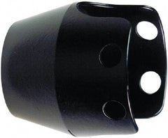 Schneider Electric - Extended Mushroom Head Pushbutton Switch Guard - Black - Americas Industrial Supply