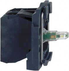 Schneider Electric - 110-120 V Red Lens LED Indicating Light - Screw Clamp Connector, Vibration Resistant - Americas Industrial Supply