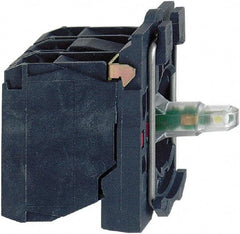 Schneider Electric - 24 V White Lens LED Indicating Light - Screw Clamp Connector, Vibration Resistant - Americas Industrial Supply